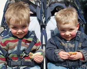 Enjoying Easter Cookies