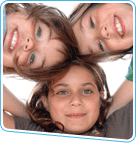 three girls