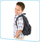 boy with backpack small