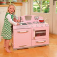 pink kitchen