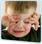 Crying boy