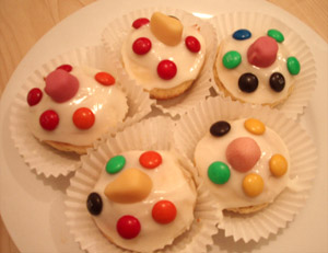 fruit fairy cakes