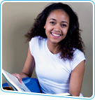 happy student