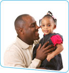 dad and daughter