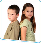 siblings grumpy