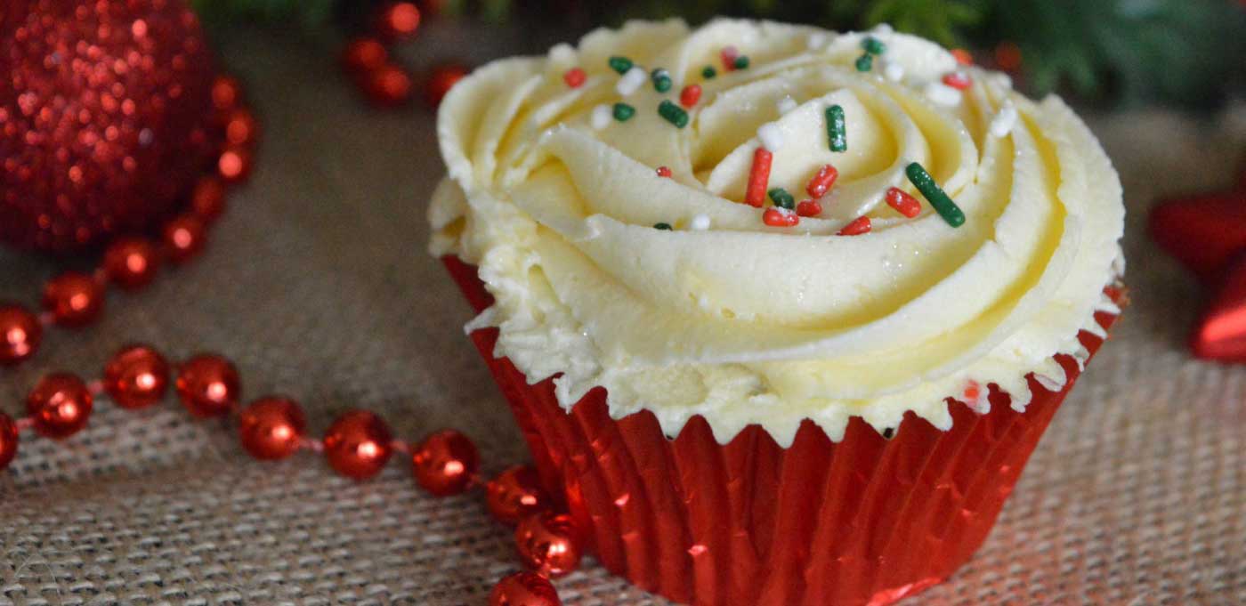 Simple Free-from Mince Pie Cupcakes